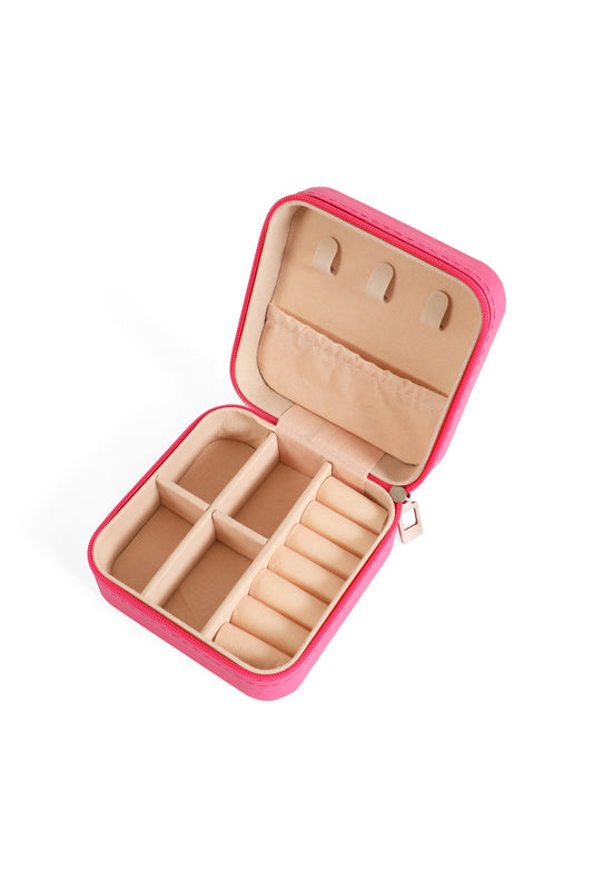 Merry Christmas Leather Jewelry Box