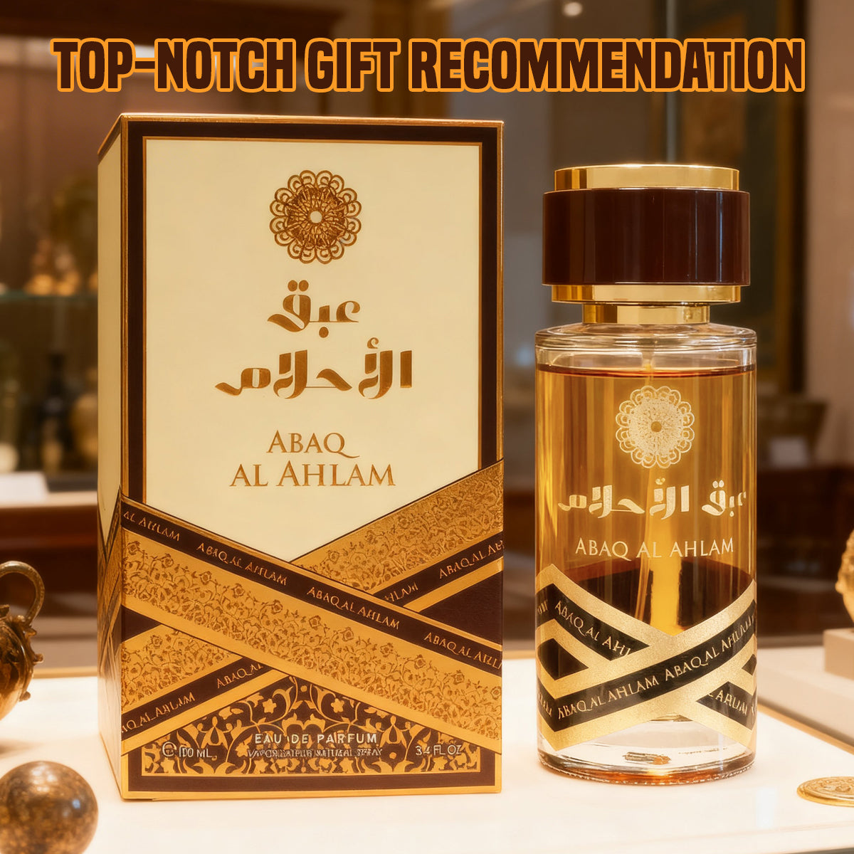 Abaq Al Ahlam Spray Perfume Eau De Parfum For Men And Women - 100ML/3.4FL.OZ.
