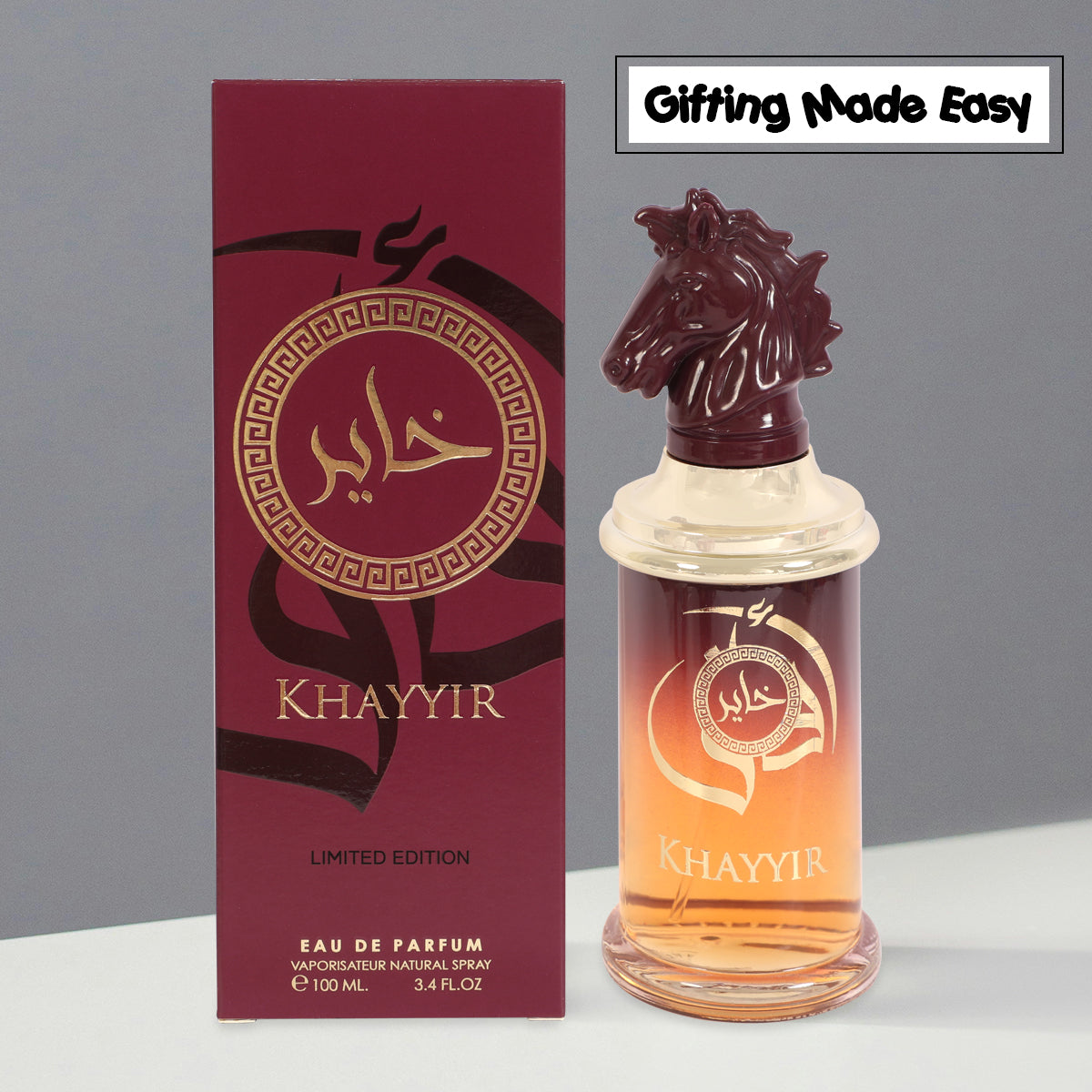 Khayyir Spray Perfume Eau De Parfum For Men - 100ML/3.4FL.OZ.