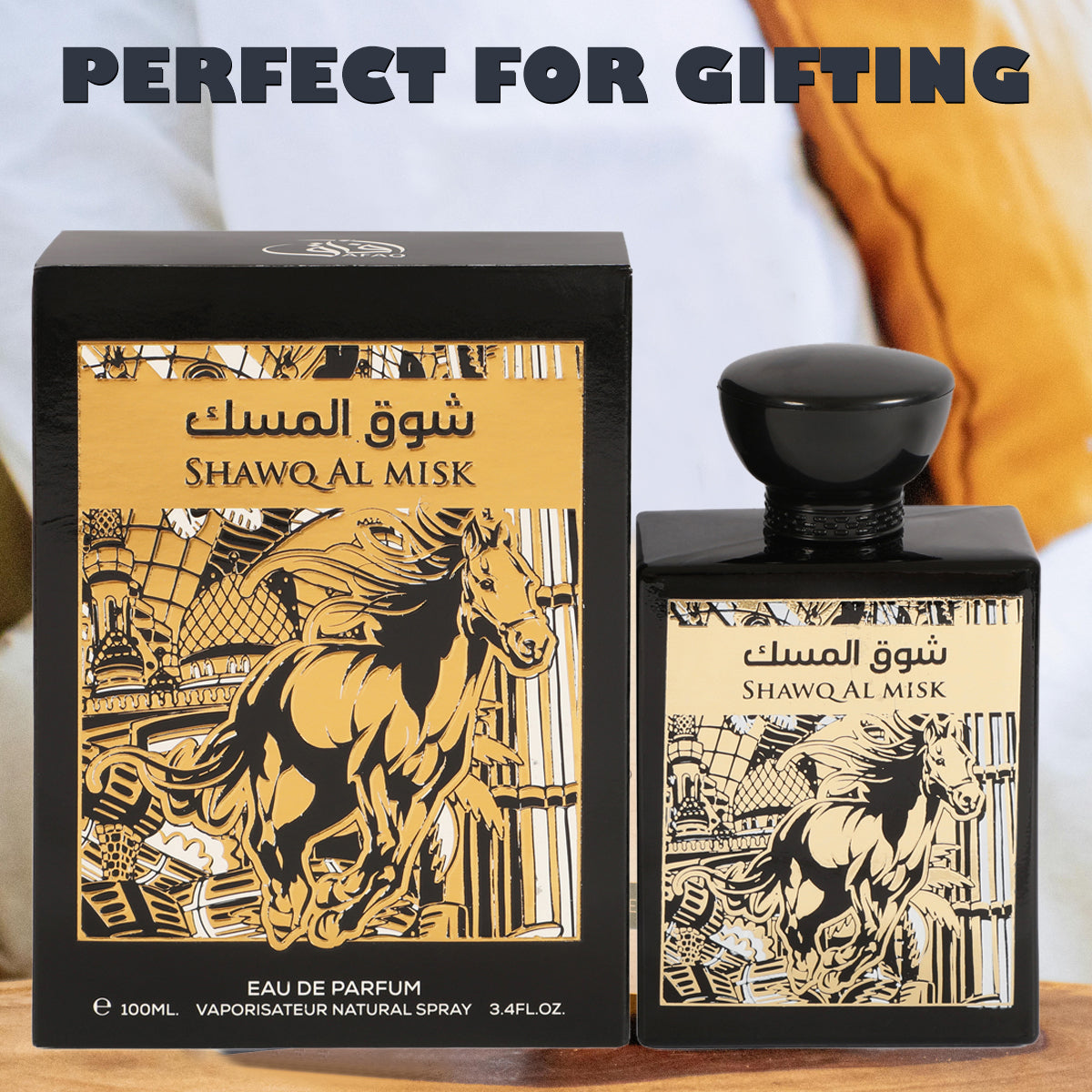 Shawq Al Misk Spray Perfume Eau De Parfum For Men And Women - 100ML/3.4FL.OZ./3PCS