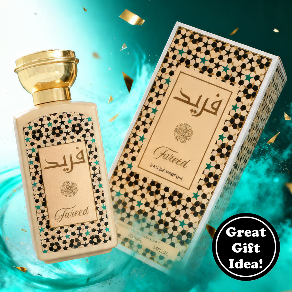 Fareed Spray Perfume Eau De Parfum For Men And Women - 100ML/3.4FL.OZ./3PCS