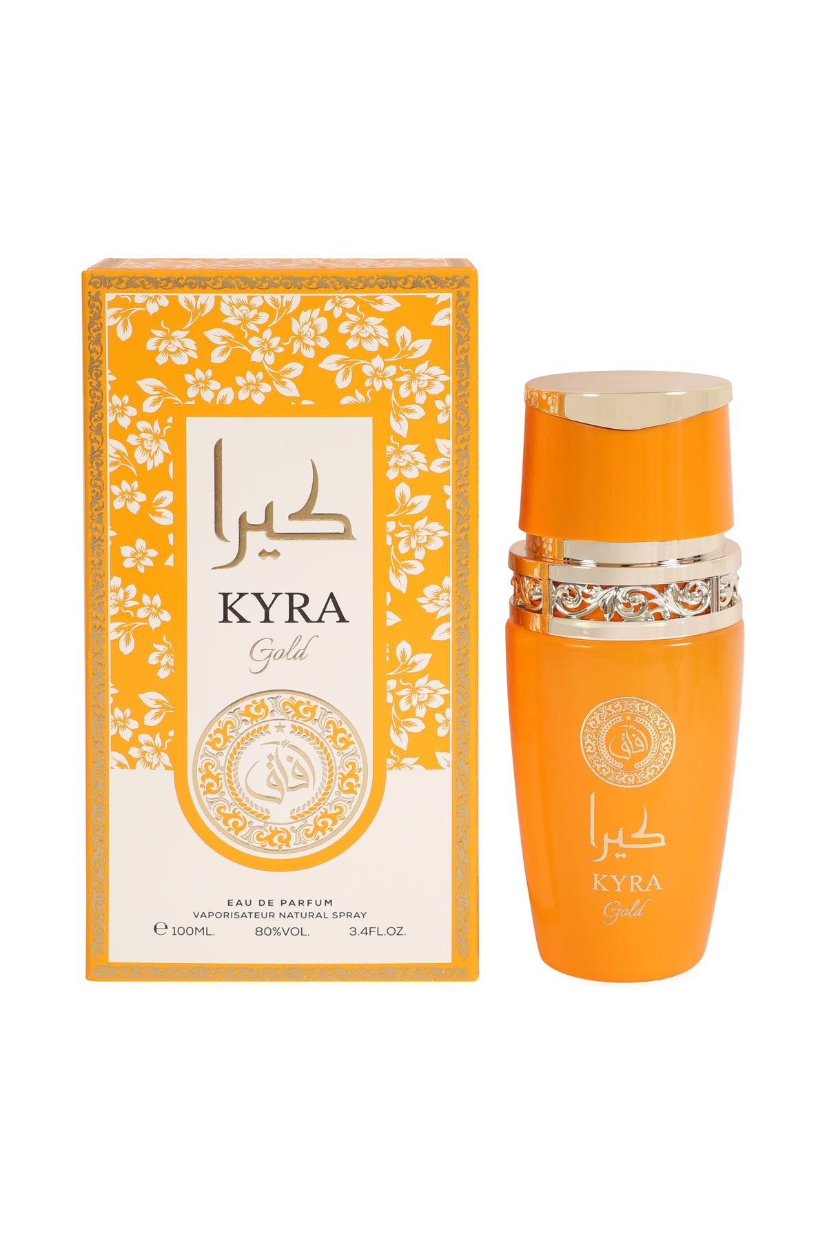 Kyra Gold Spray Perfume Eau De Parfum For Women - 100ML/3.4FL.OZ.