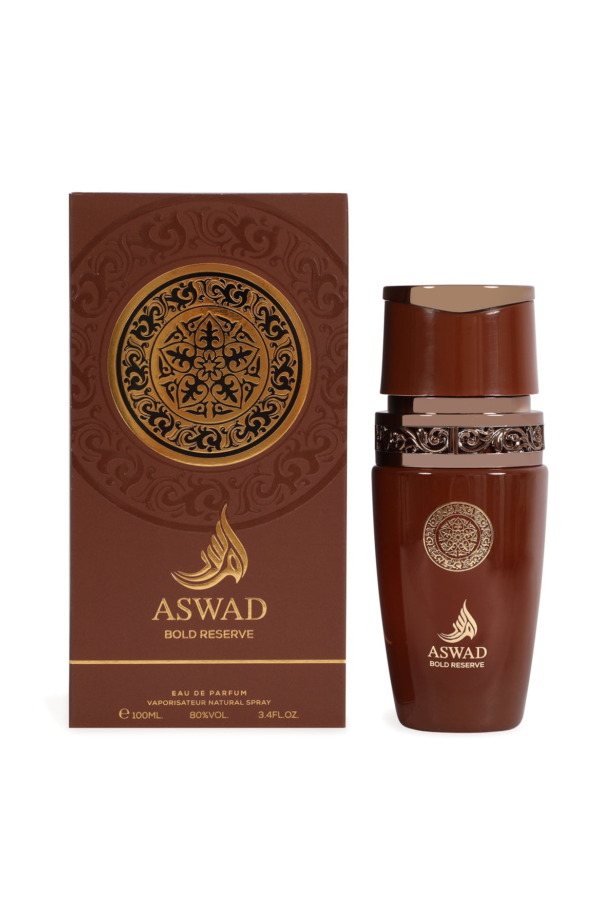 Aswad Bold Reserve Spray Perfume Eau De Parfum For Men - 100ML/3.4FL.OZ.