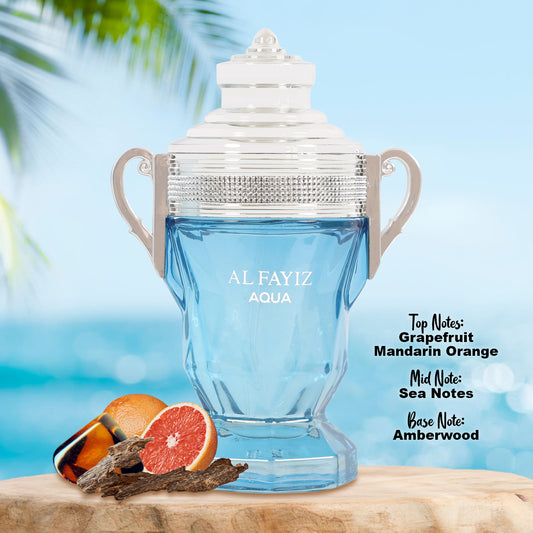 Alfayiz Aqua Spray Perfume Eau De Parfum For Men - 100ML/3.4FL.OZ.