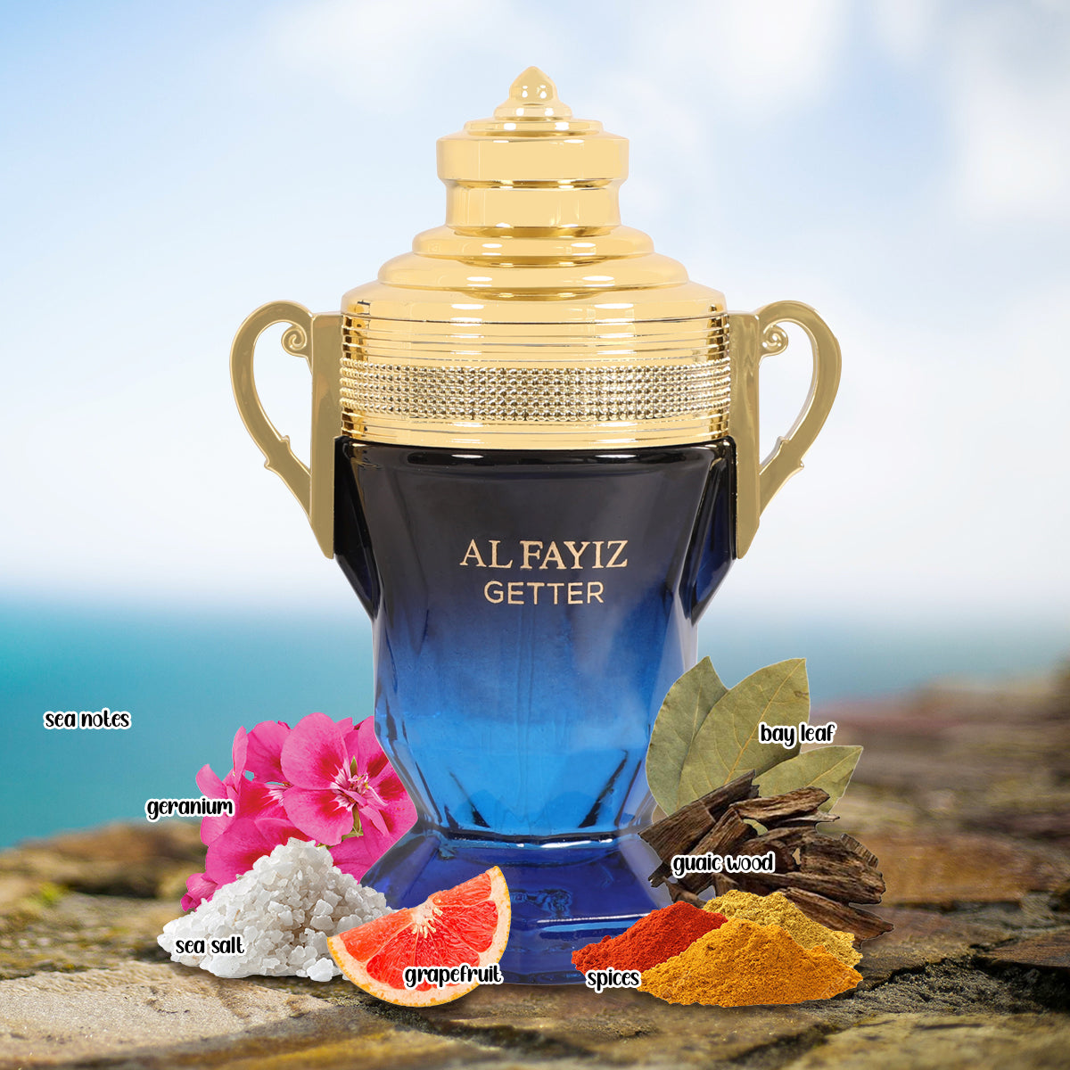 Alfayiz Getter Spray Perfume Eau De Parfum For Men - 100ML/3.4FL.OZ.