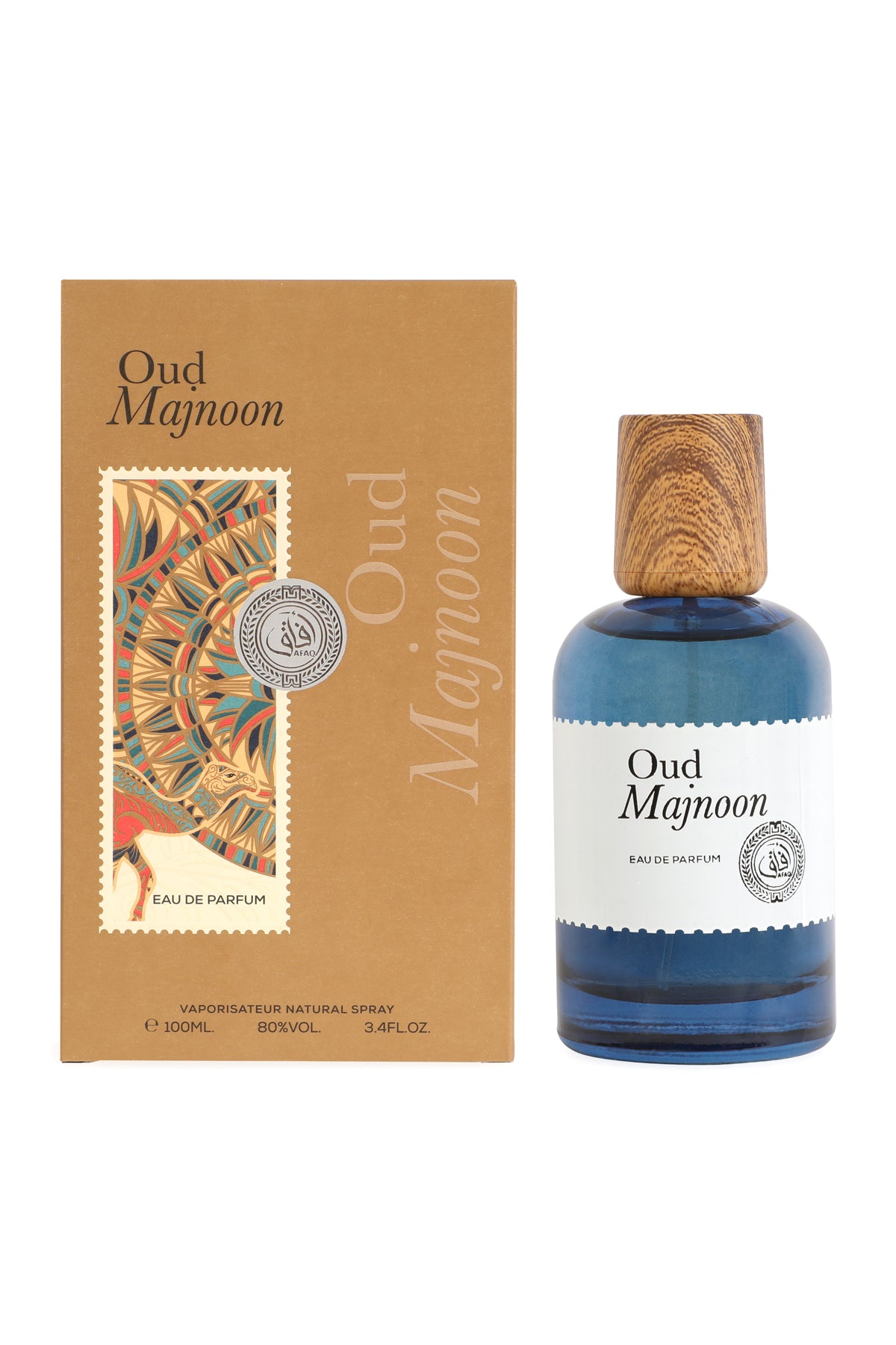 Oud Majnoon Spray Perfume Eau De Parfum For Men And Women - 100ML/3.4FL.OZ./3PCS