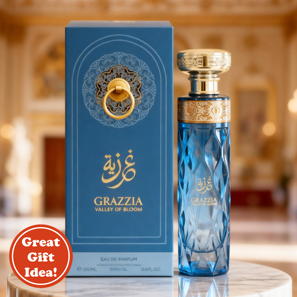 Grazzia Valley Of Bloom Spray Perfume Eau De Parfum For Men And Women - 100ML/3.4FL.OZ.