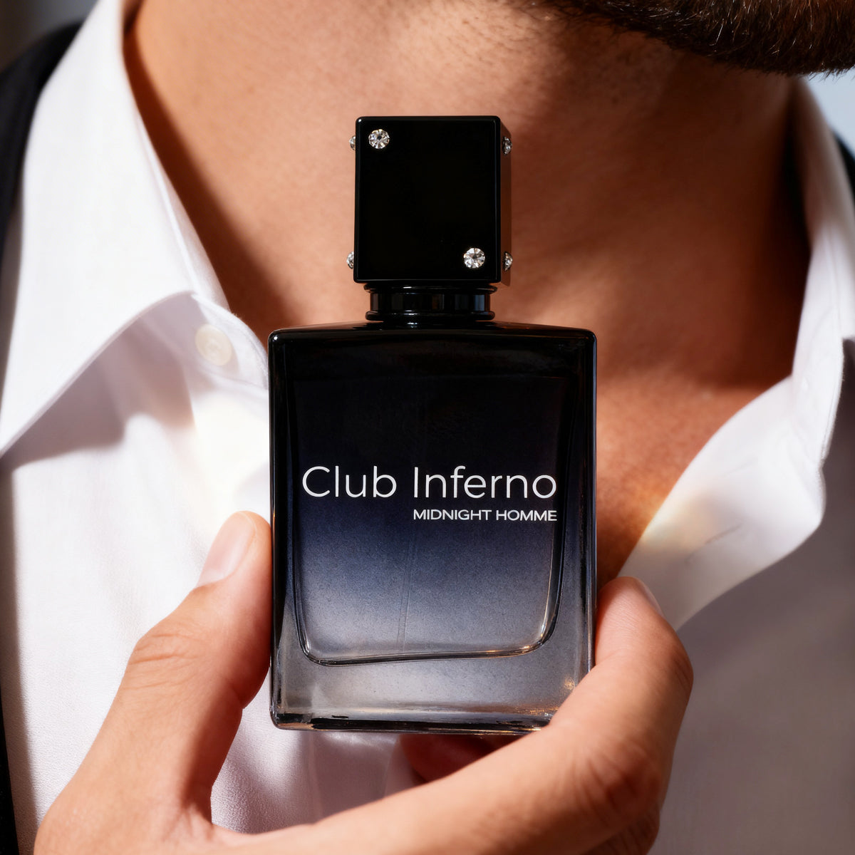 Club Inferno Midnight Homme Spray Perfume Eau De Parfum For Men - 100ML/3.4FL.OZ.