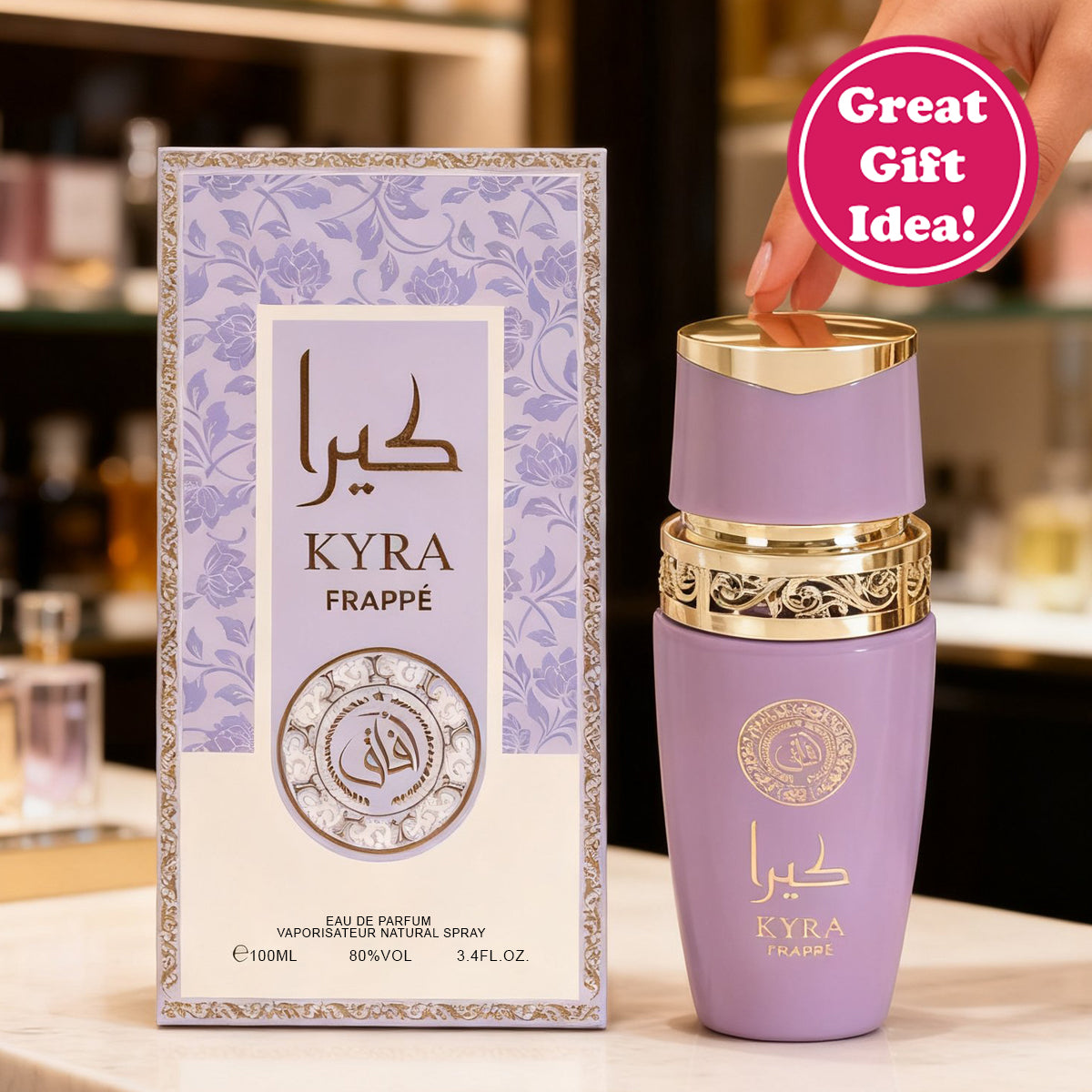 Kyra Frappe Spray Perfume Eau De Parfum For Women - 100ML/3.4FL.OZ./3PCS
