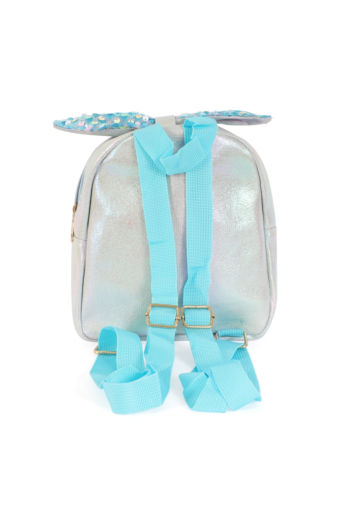 Cute Ribbon Glitter Kids Backpack