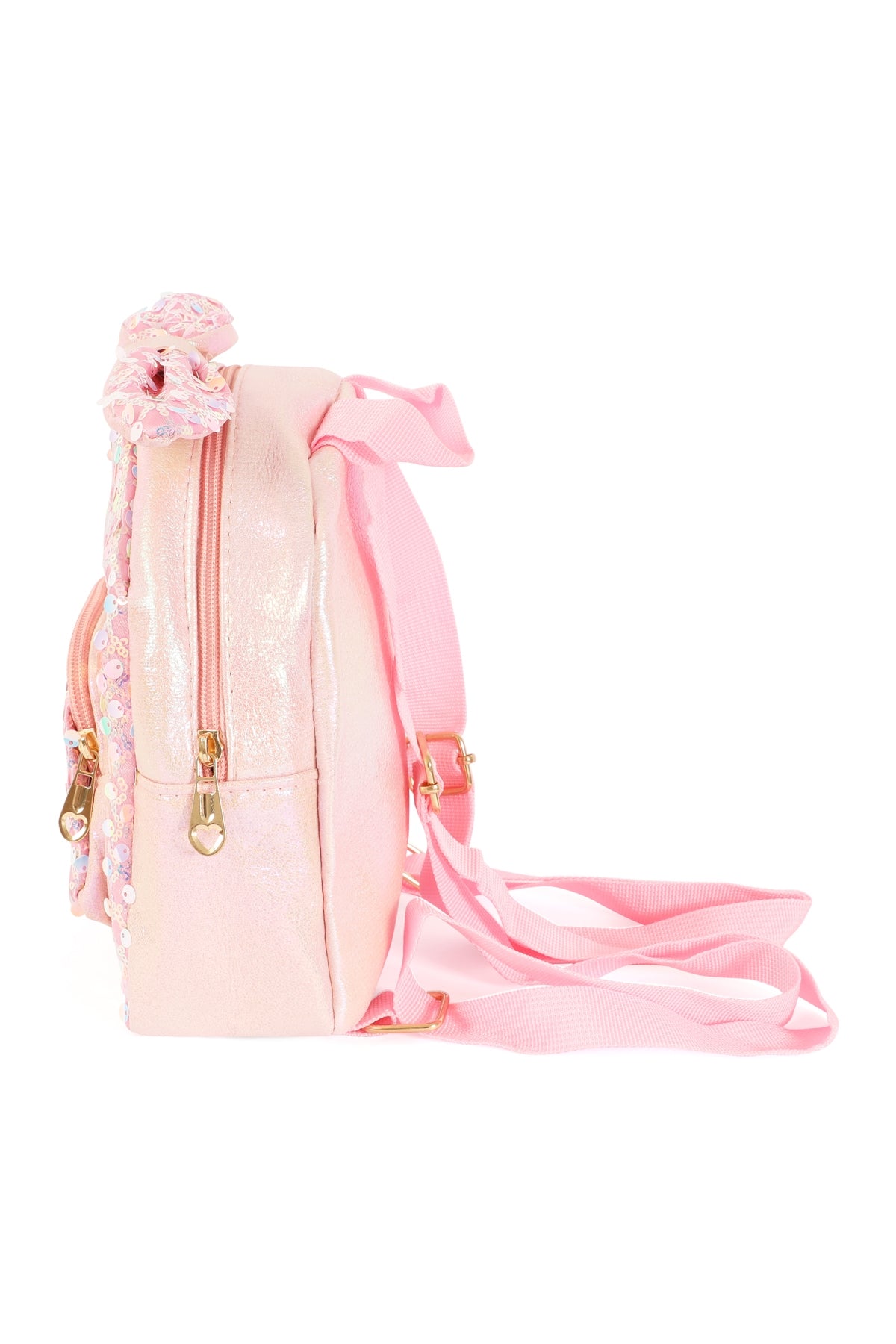 Cute Ribbon Glitter Kids Backpack