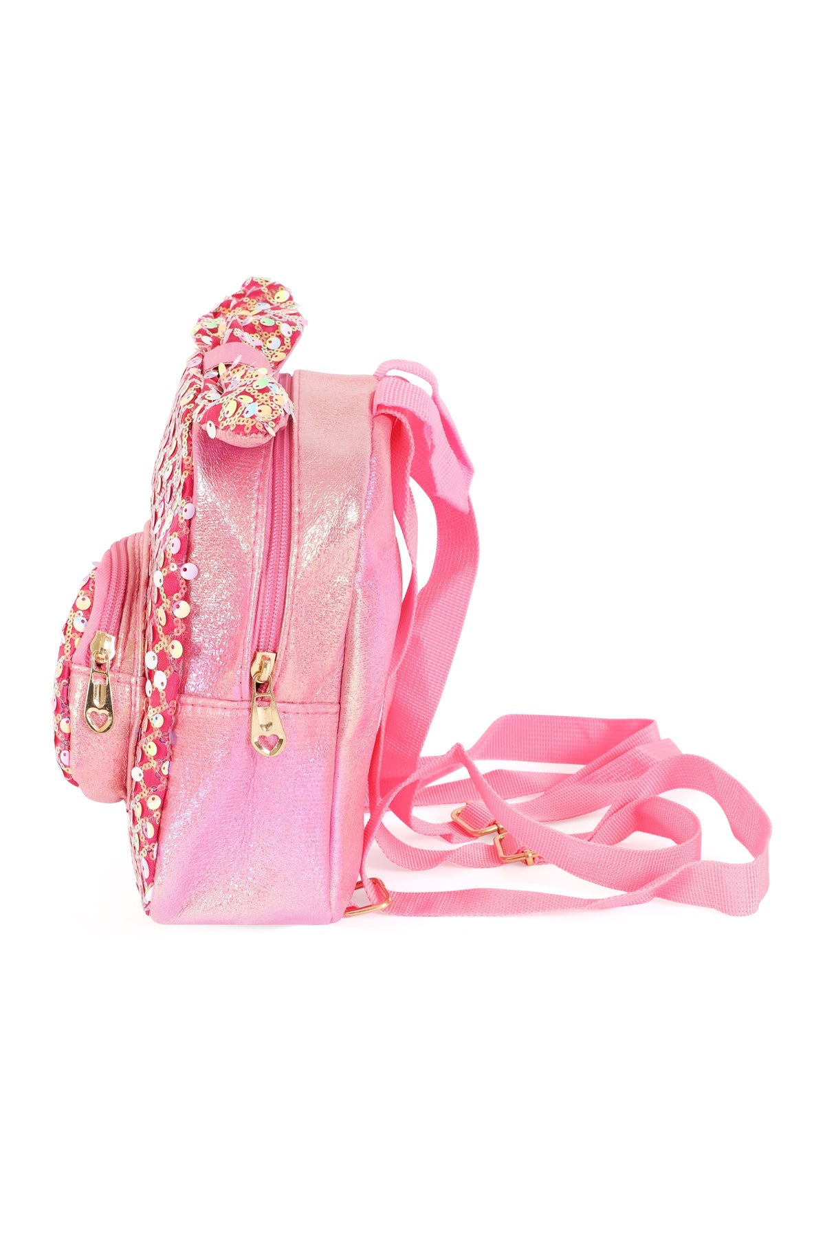 Cute Ribbon Glitter Kids Backpack
