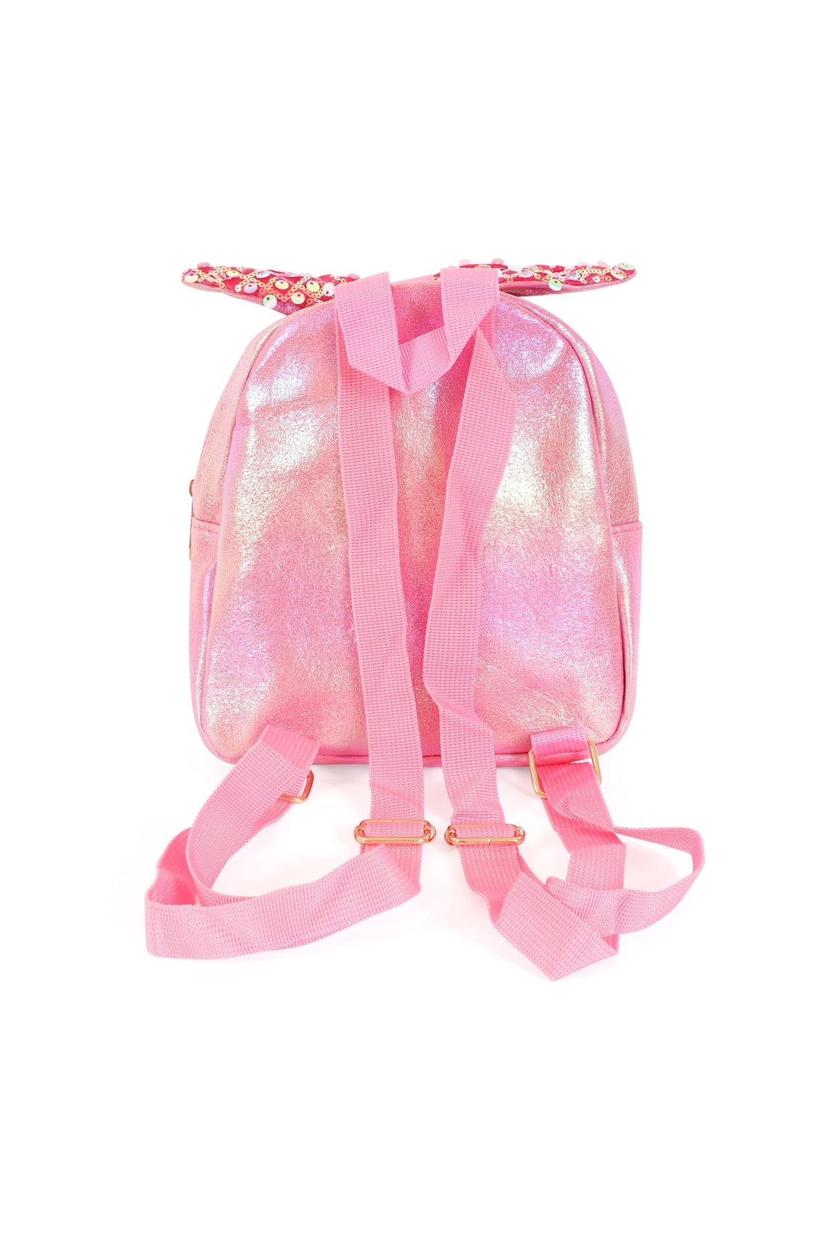 Cute Ribbon Glitter Kids Backpack