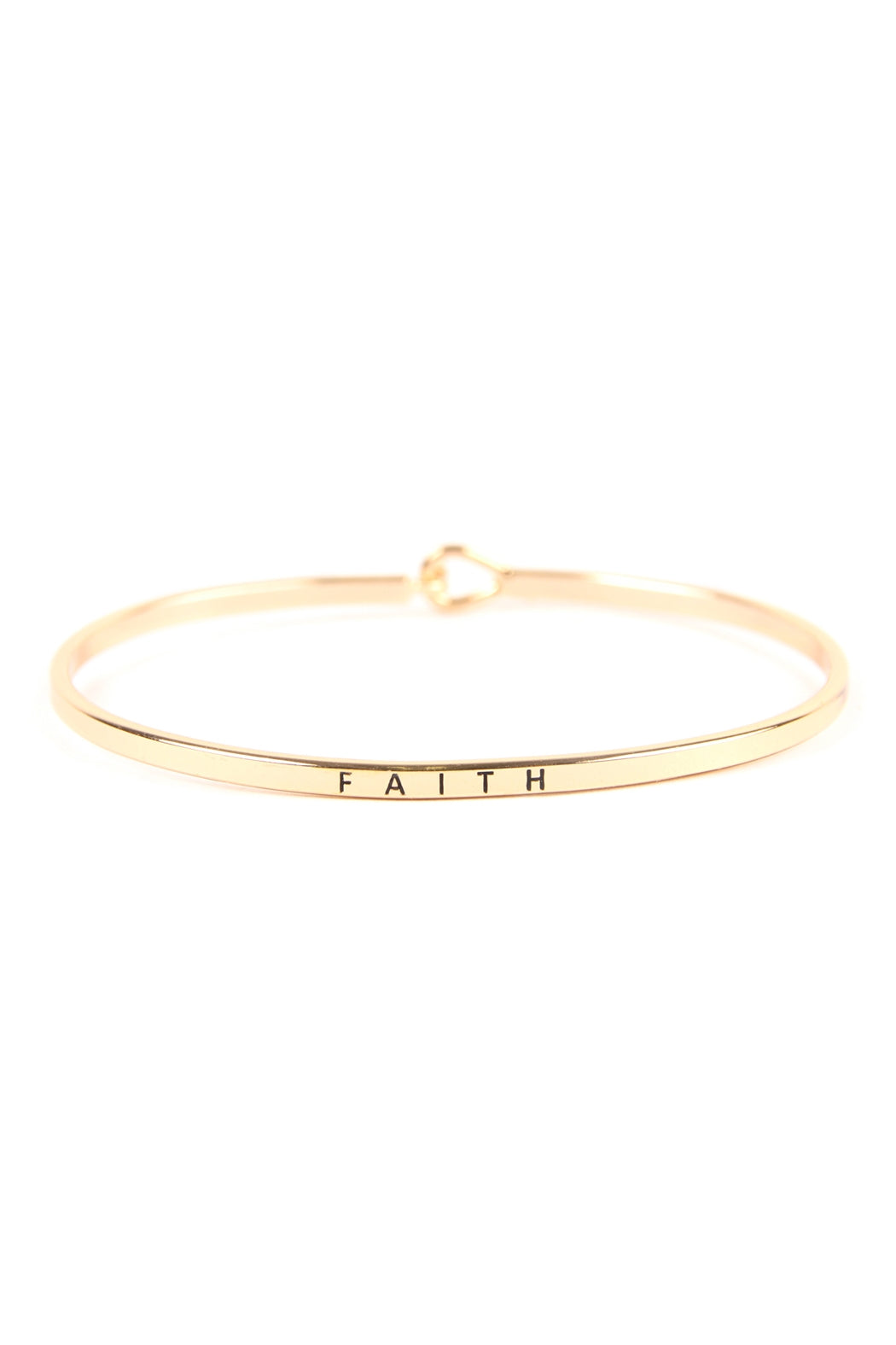 Faith Hinge Cuff Bracelet