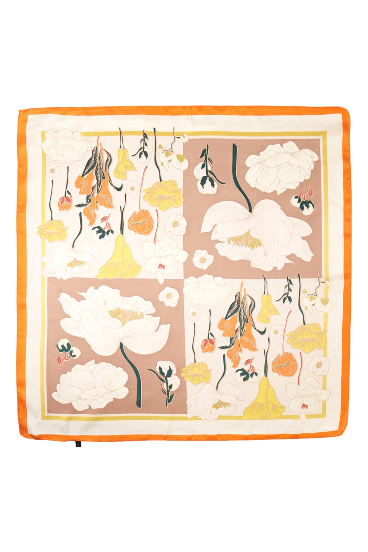 Flower Print Bandana