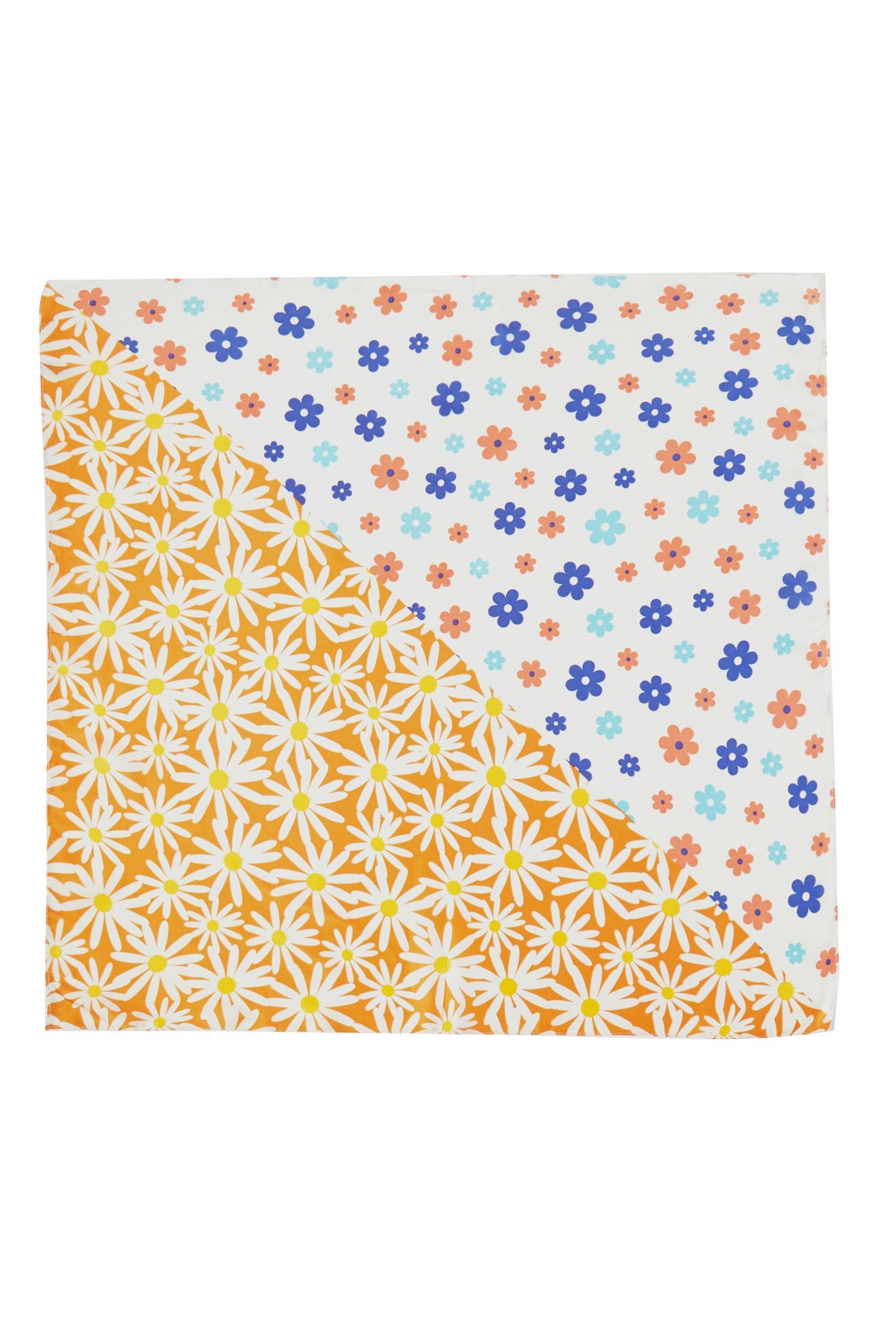 Multi Color Floral Print Bandana