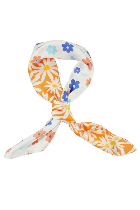 Multi Color Floral Print Bandana