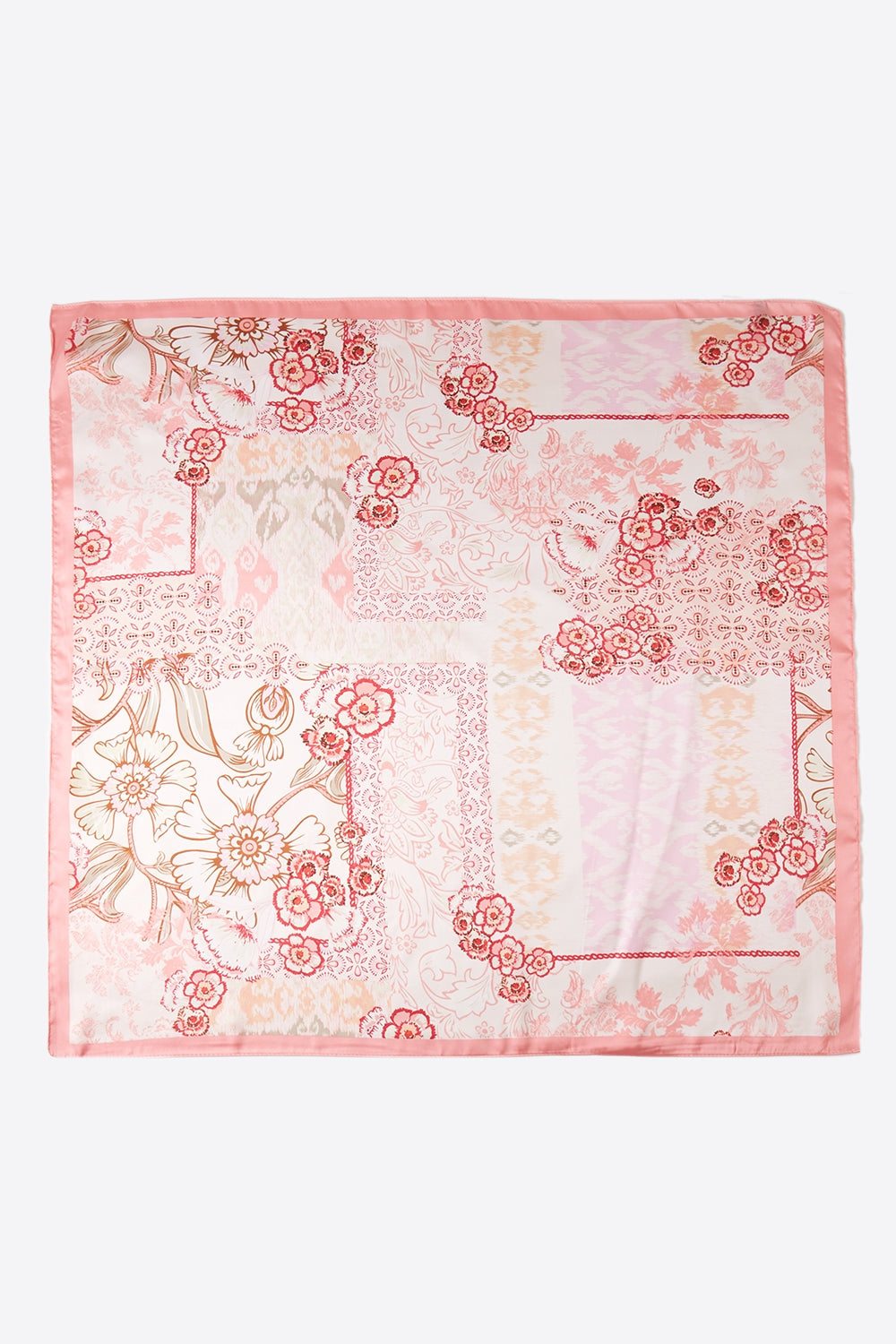 Abstract Floral Print Bandana
