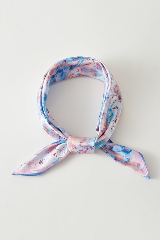 Floral Print Bandana