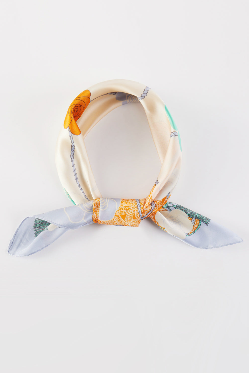 Flower And Dope Pattern Bandana