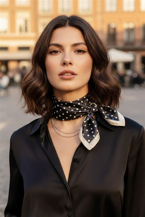 Polka Dots Print Bandana