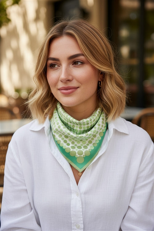 Polka Dots Print Bandana