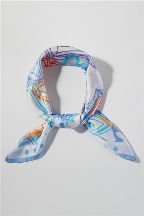 Heart Print Bandana