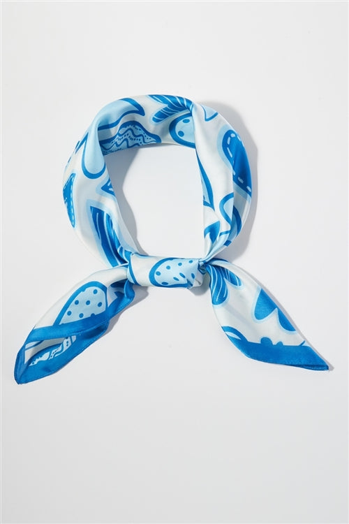 Heart Print Bandana