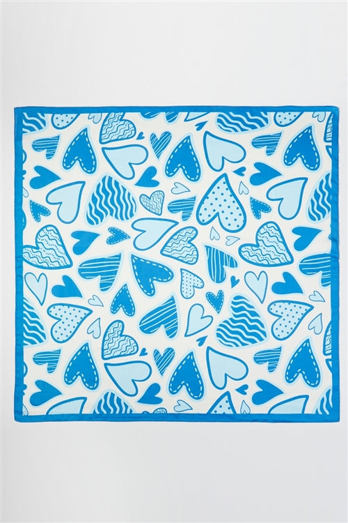 Heart Print Bandana