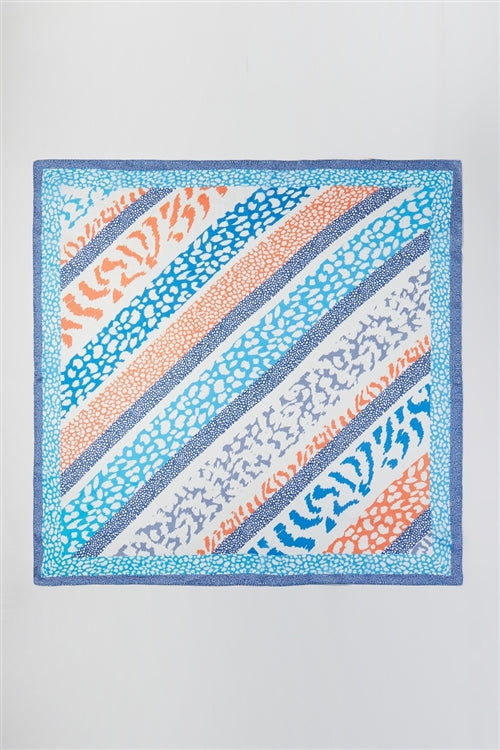 Abstract Leopard Print Bandana