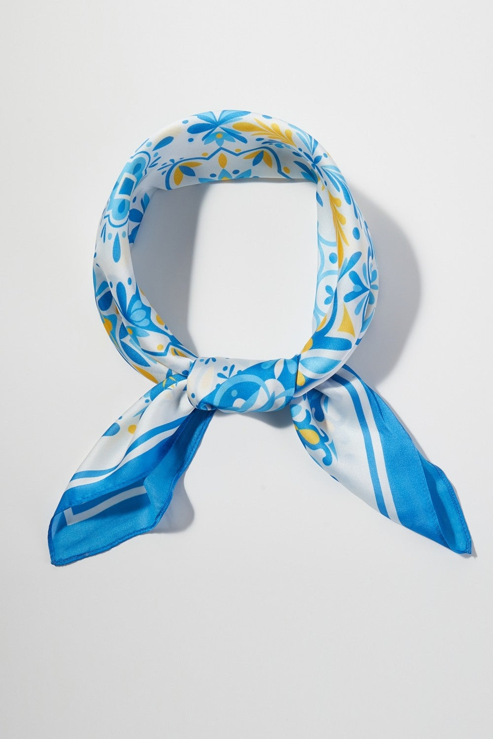 Garden Tile Mosaic Print Bandana