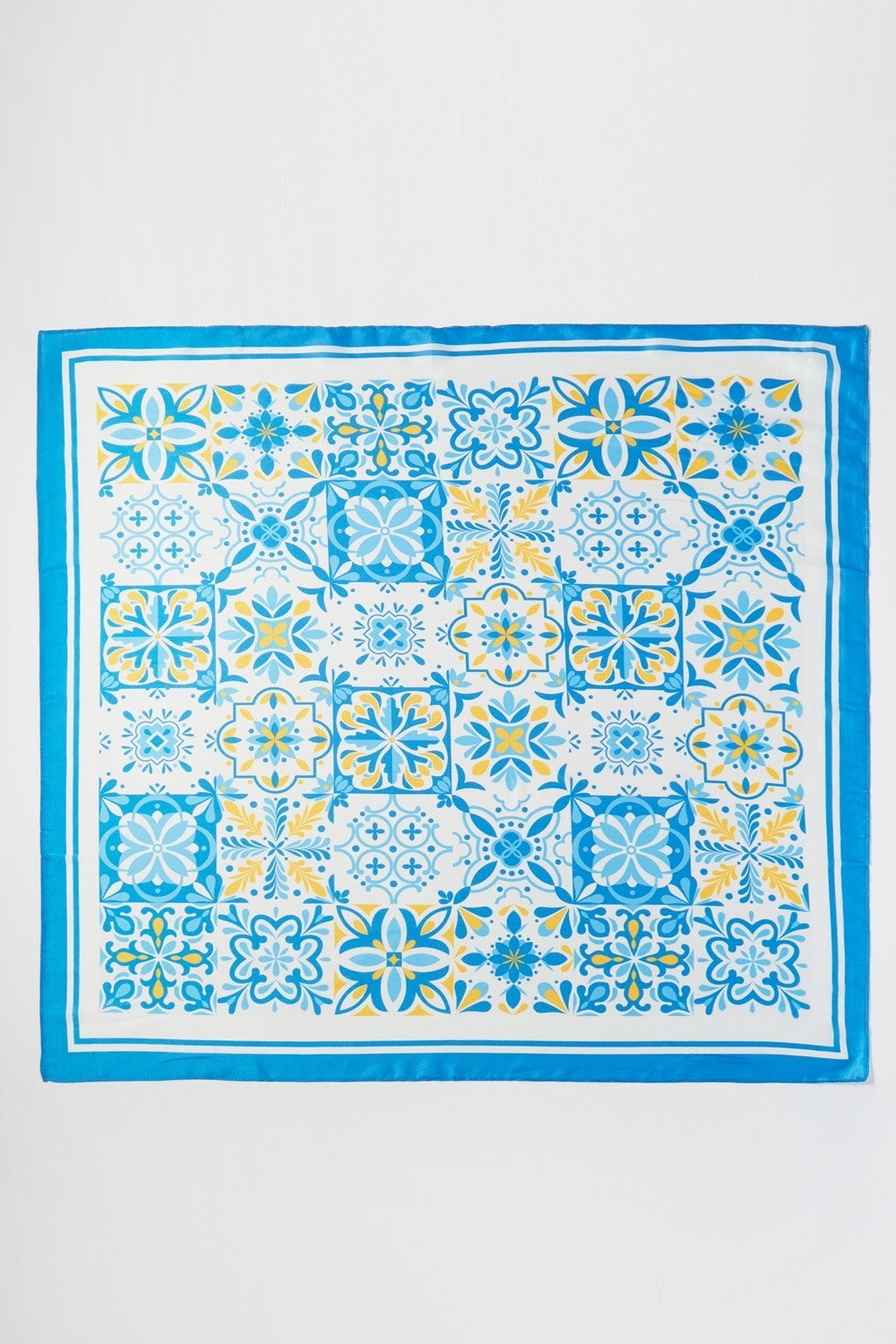 Garden Tile Mosaic Print Bandana
