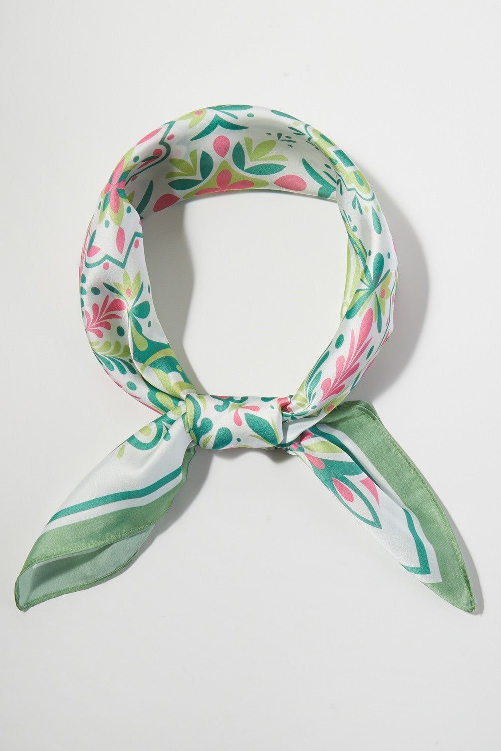 Garden Tile Mosaic Print Bandana