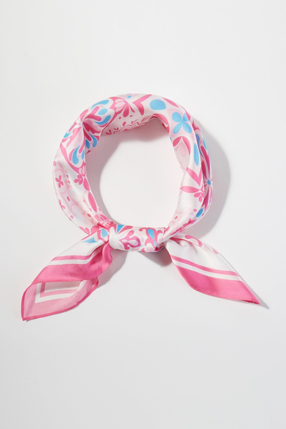Garden Tile Mosaic Print Bandana