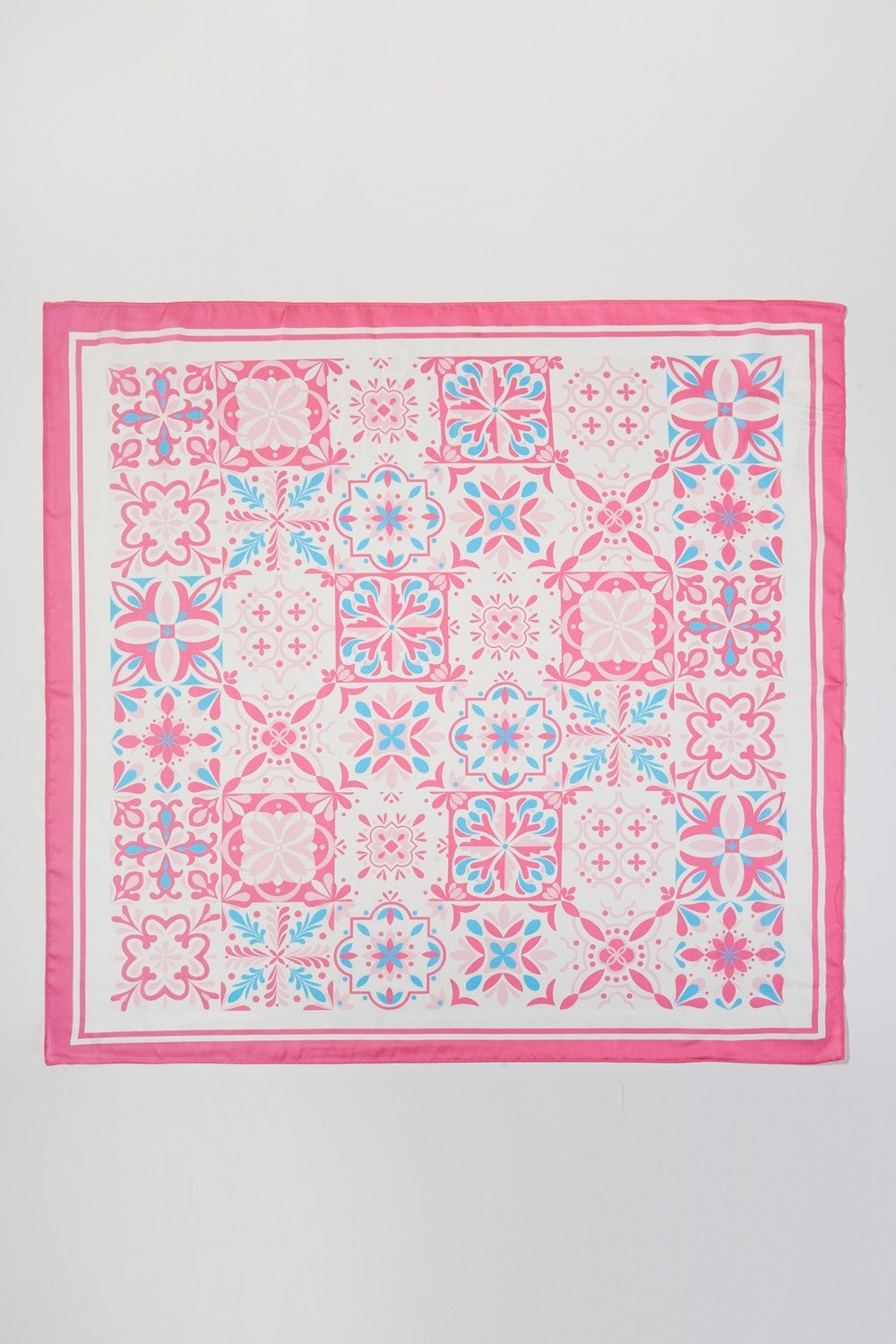 Garden Tile Mosaic Print Bandana
