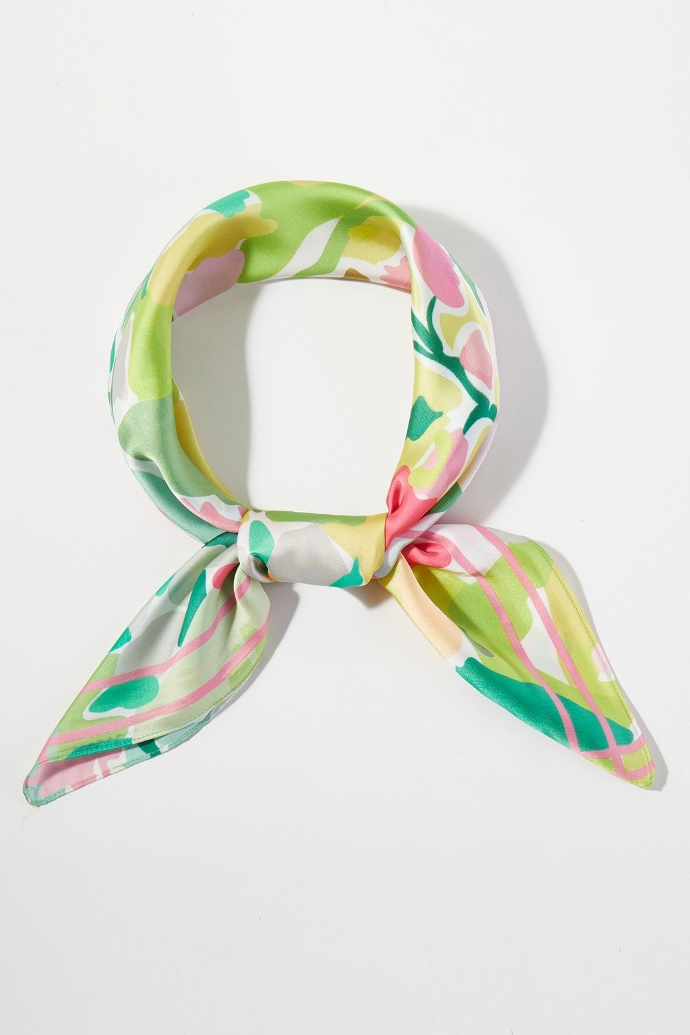 Abstract Garden Print Bandana