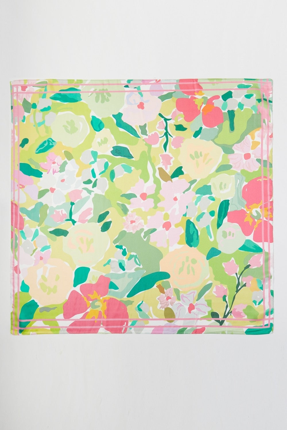 Abstract Garden Print Bandana