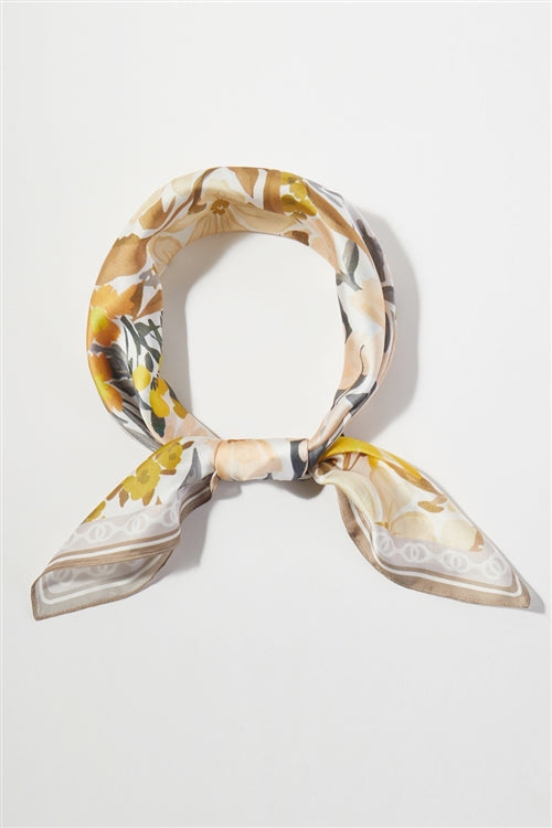 Floral Print Bandana
