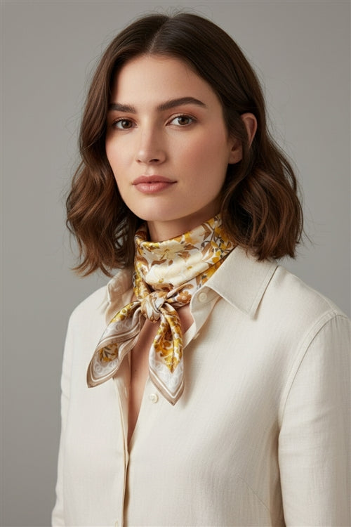 Floral Print Bandana