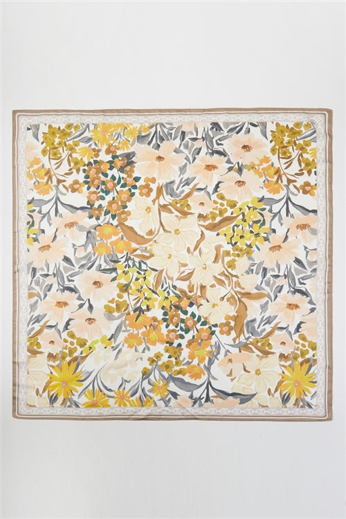 Floral Print Bandana