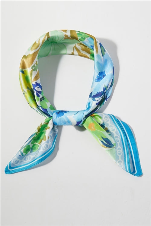 Floral Print Bandana