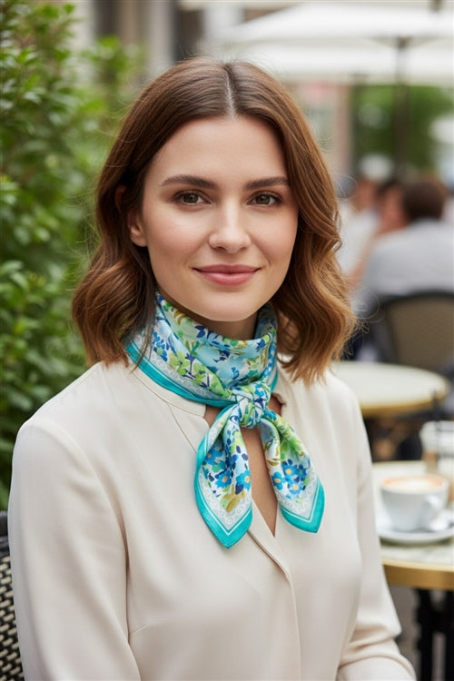 Floral Print Bandana