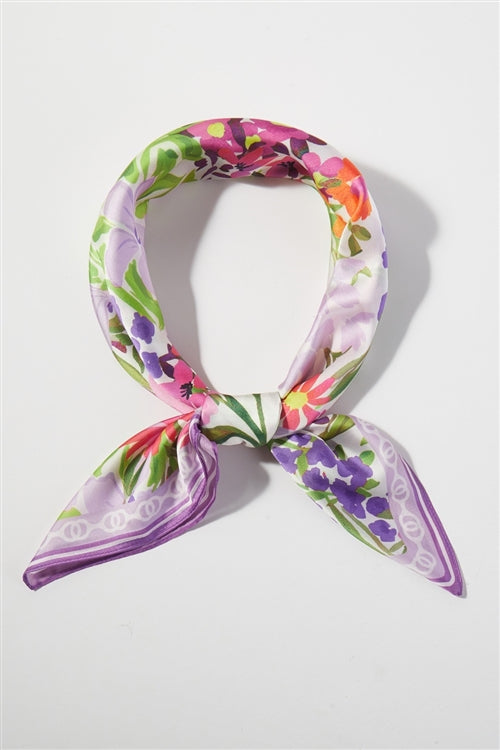 Floral Print Bandana