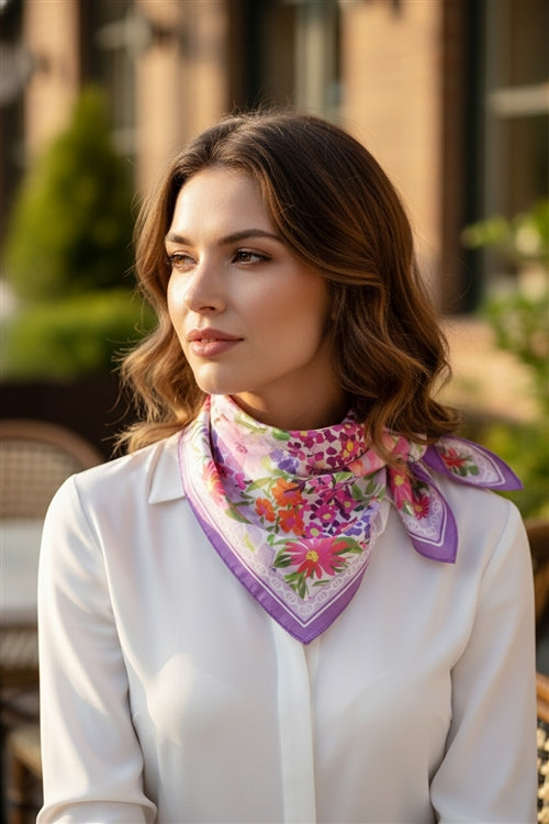 Floral Print Bandana