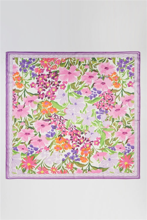 Floral Print Bandana