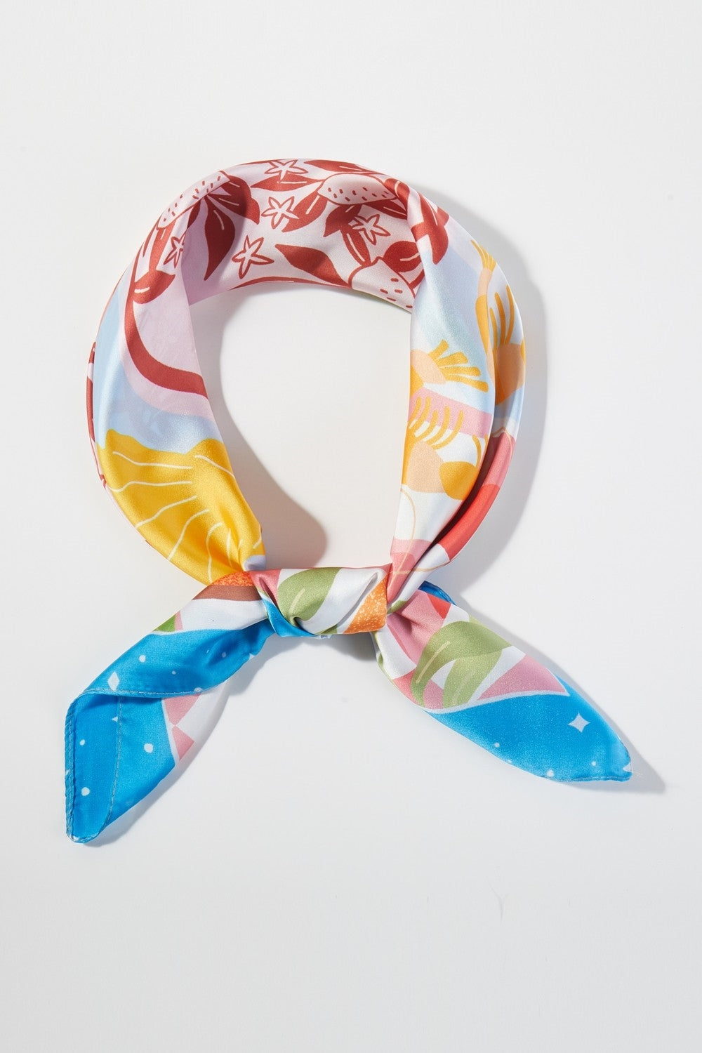 Seaside Feast Print Bandana