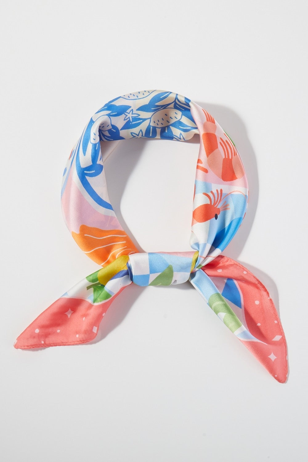 Seaside Feast Print Bandana