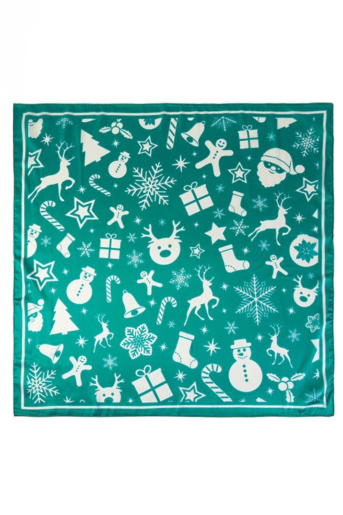 Christmas Tree Print Bandana
