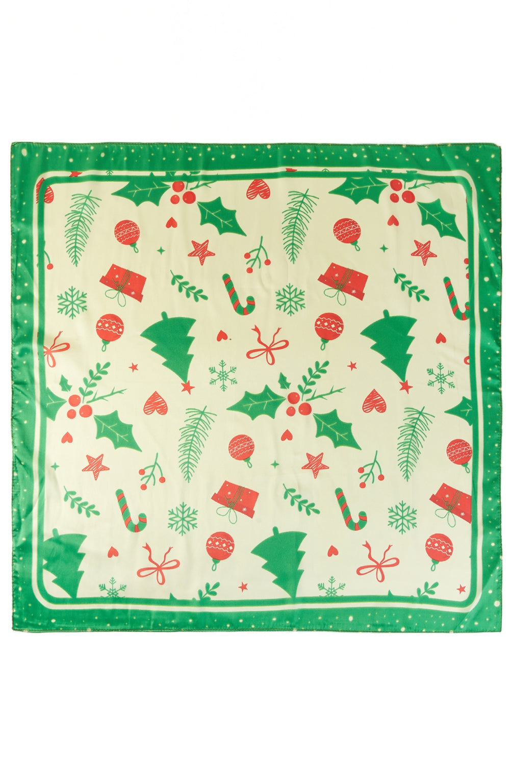 Christmas Tree Print Bandana
