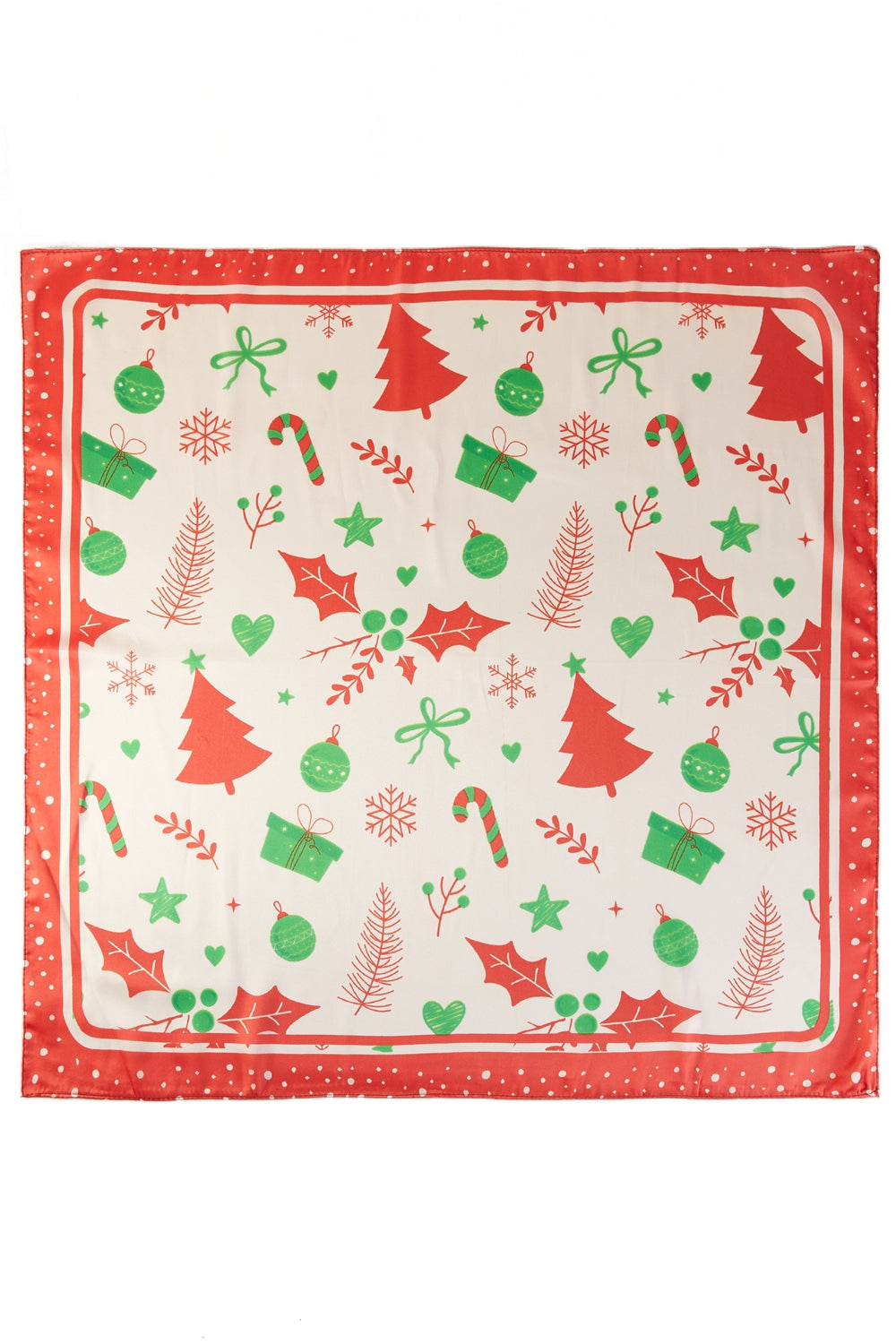 Christmas Tree Print Bandana